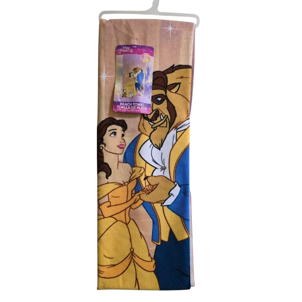 Disney Princess Beauty and the Beast Absorbent Bath Beach Towel 27